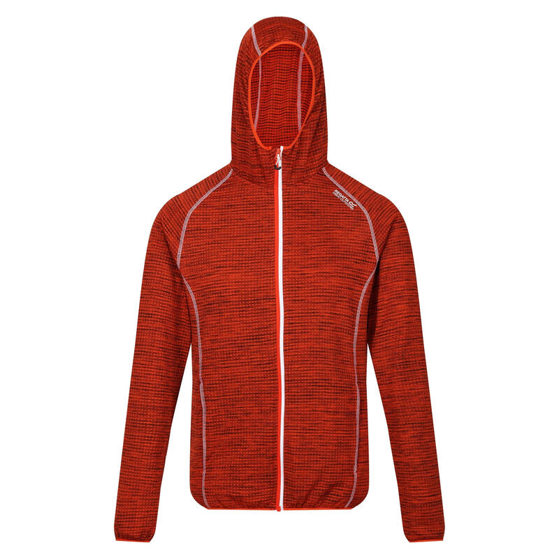 Veste à capuche YONDER Homme (Rouge orangé)