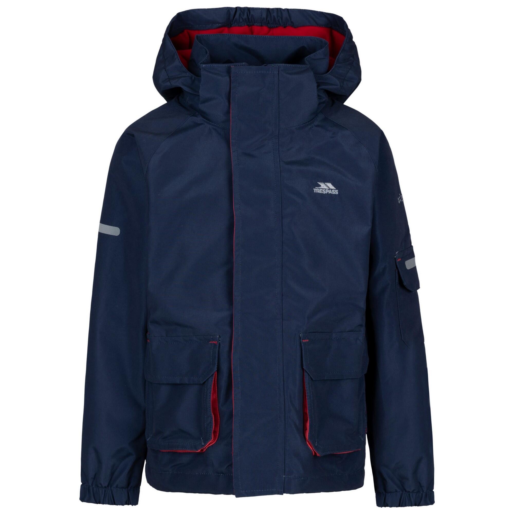 Children's DESIC waterproof jacket (Navy)