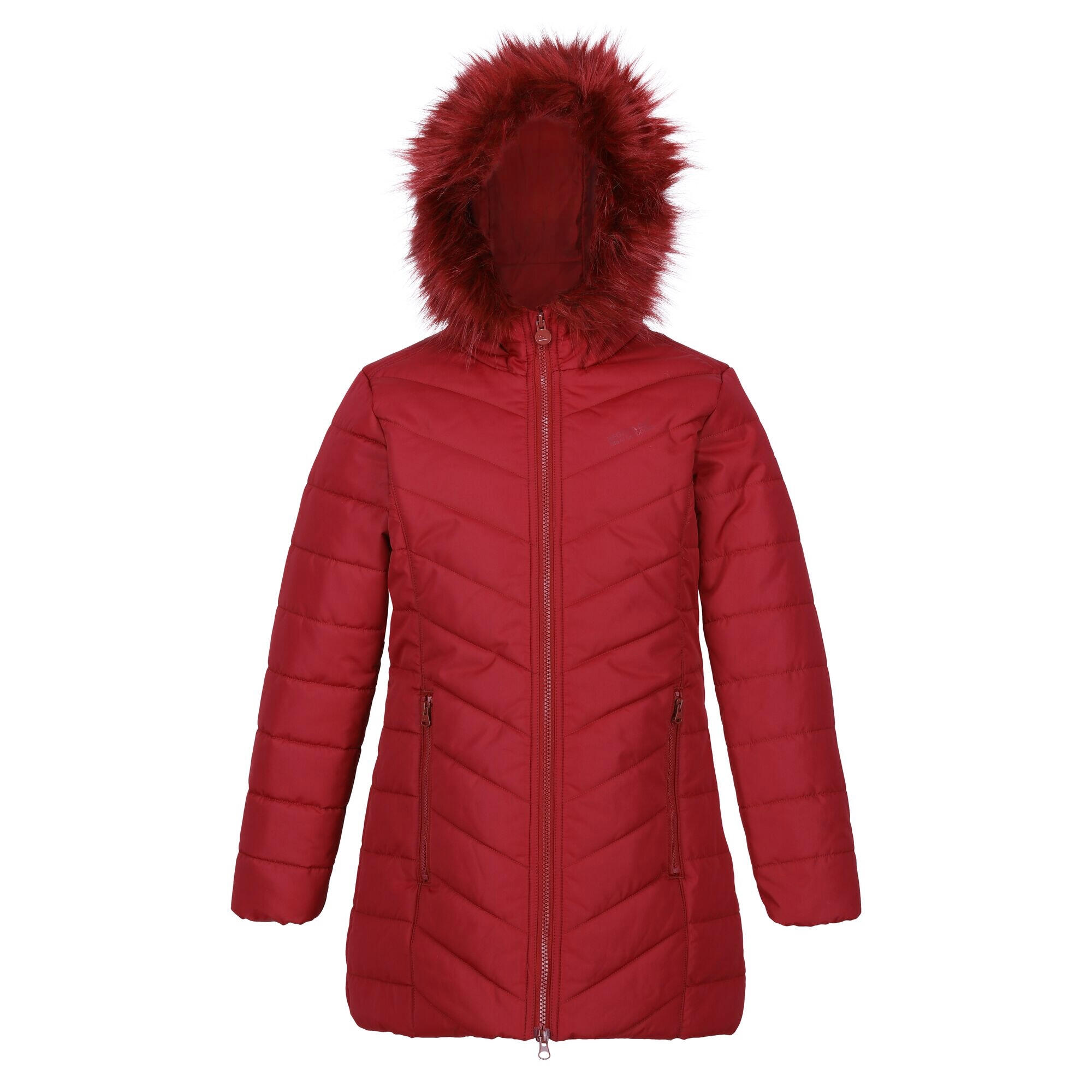 REGATTA Childrens/Kids Fabrizia Insulated Jacket (Rumba Red)