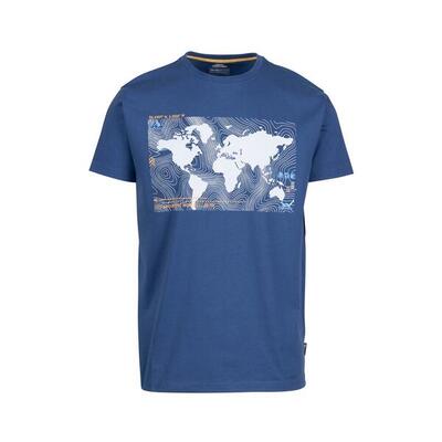 Heren chera bedrukt tshirt (indigo)