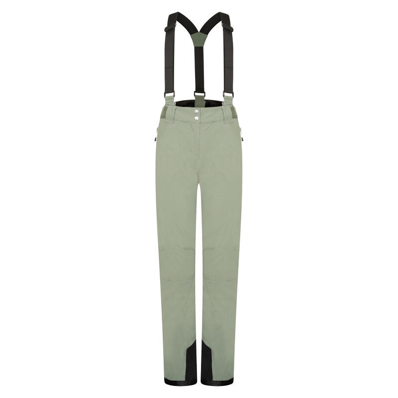 Donna Impermeabile Pantaloni Da Sci Dare 2B Effused II Verde Papera
