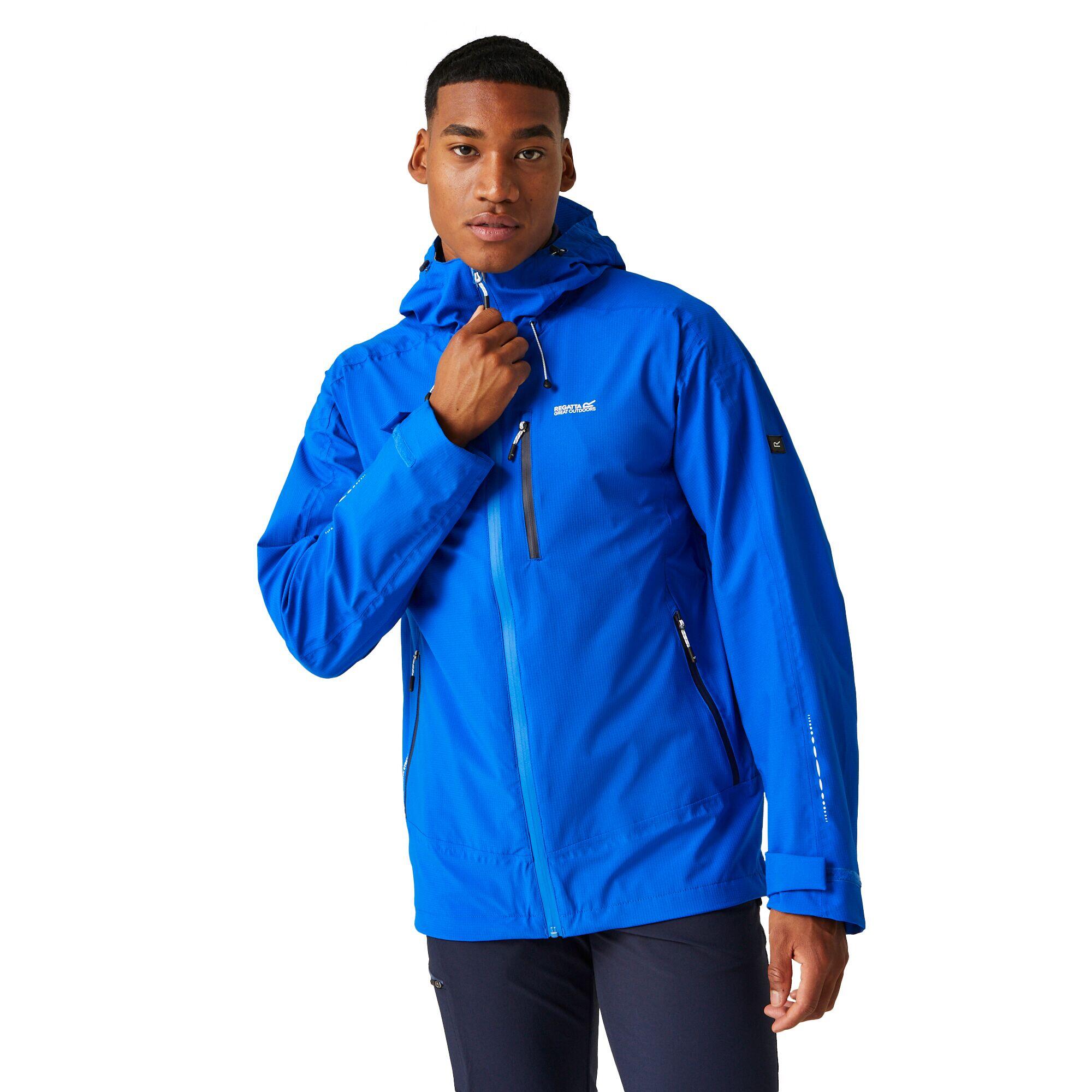 Men's OKARA waterproof jacket (Oxford blue)