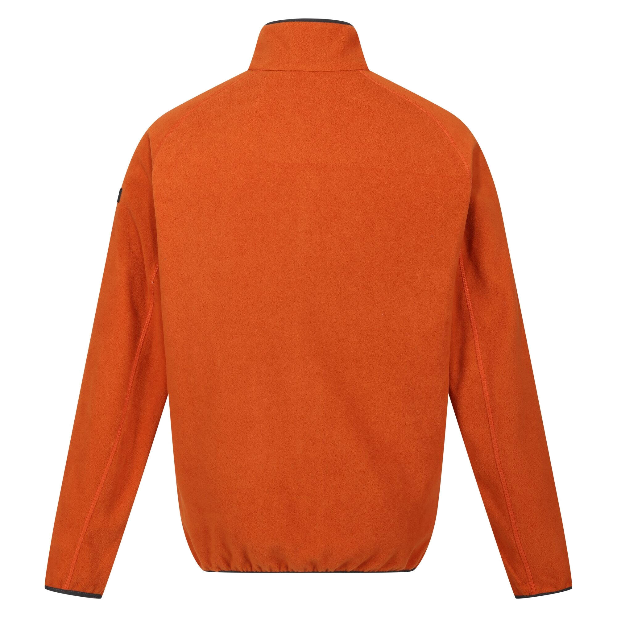 Mens Hadfield Full Zip Fleece Jacket (Burnt Copper) 2/5