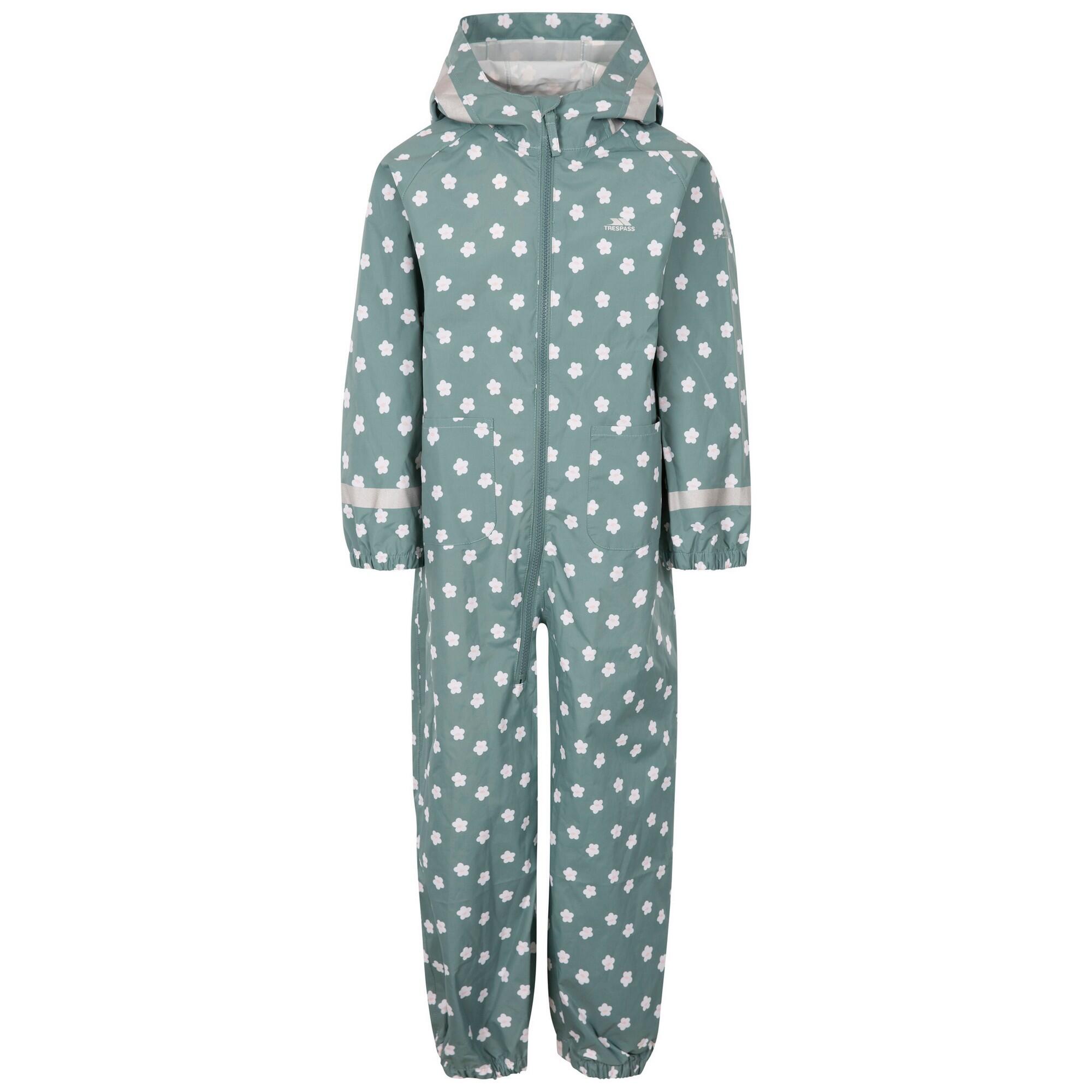 TRESPASS Dětská kombinéza Showery Rain Suit