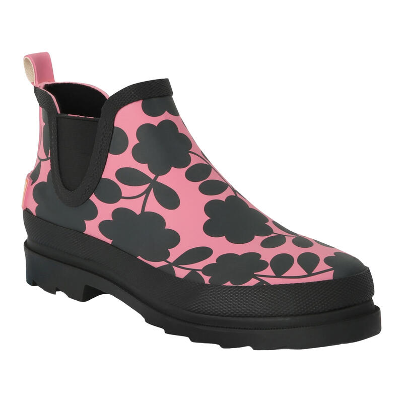 Gummistiefel "Orla Kiely", Floral Damen Pink