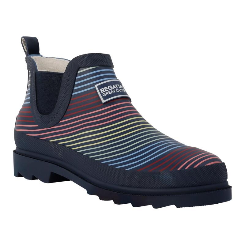 Gummistiefel "Harper", Kontraststreifen Damen Bunt