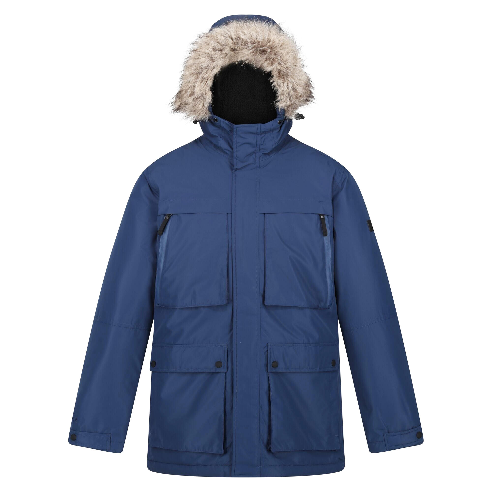 VOLTER Men's parka (Admiral blue)