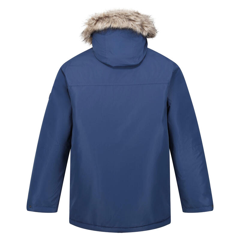 Parka Impermeabile Isolato Uomo Regatta Volter Blu Ammiraglio