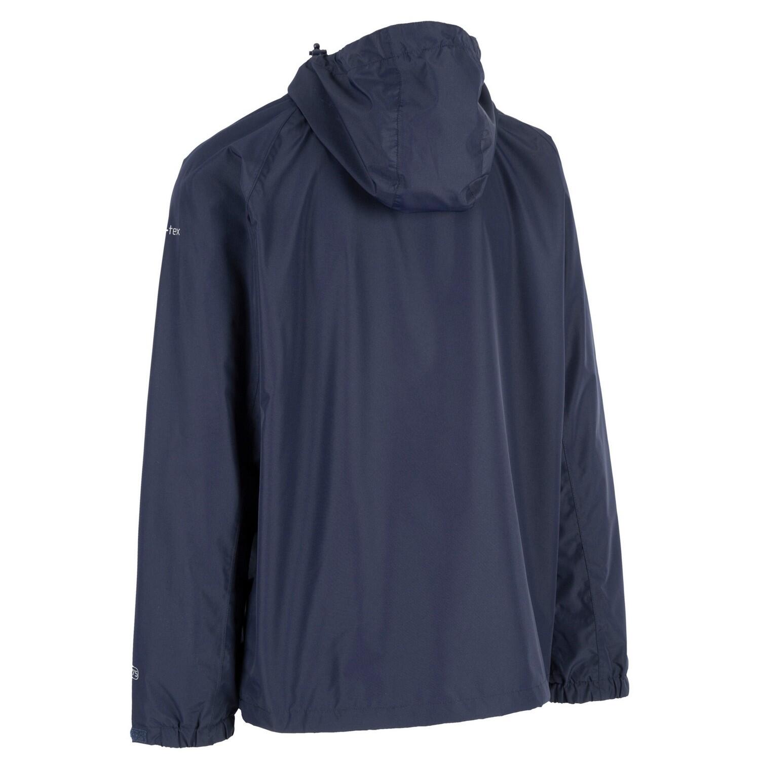 Giacca Impermeabile Uomo Trespass Tarrant Blu Navy 2/3