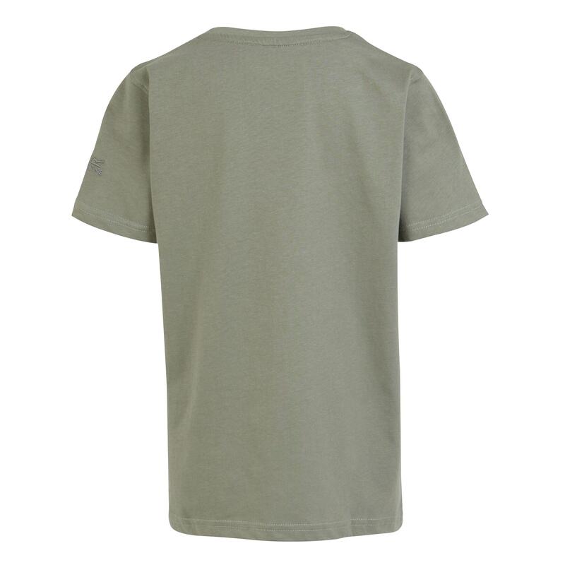Camiseta Bosley VII Diseño Impreso para Niños/Niñas Verde Ágave