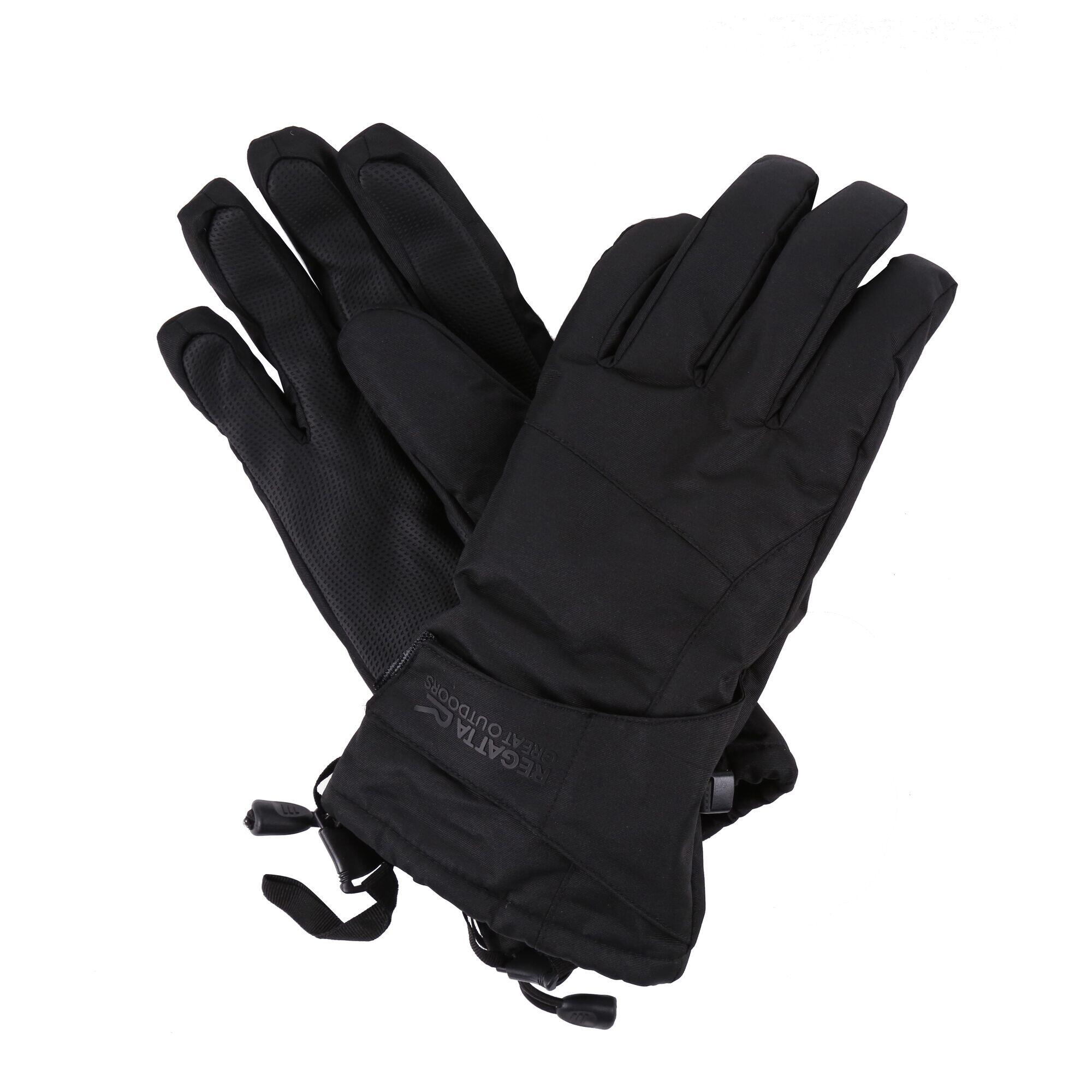 REGATTA Unisex Adult Transition III Waterproof Winter Gloves (Black)