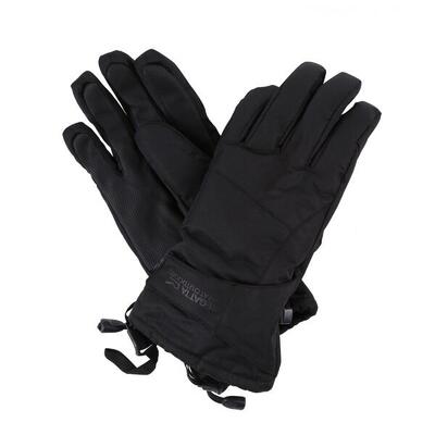 Adulto Unisex Impermeabile Guanti Invernali Regatta Transition III Nero