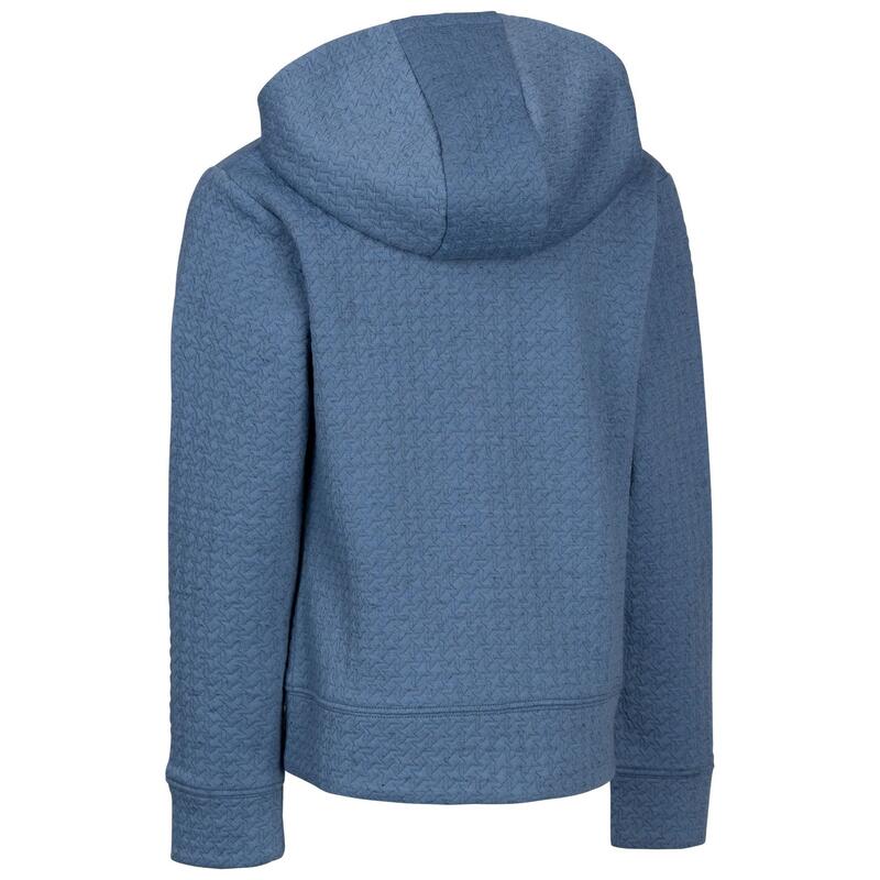 Meisjes Winnie Full Zip Hoodie (Denim Blauw)