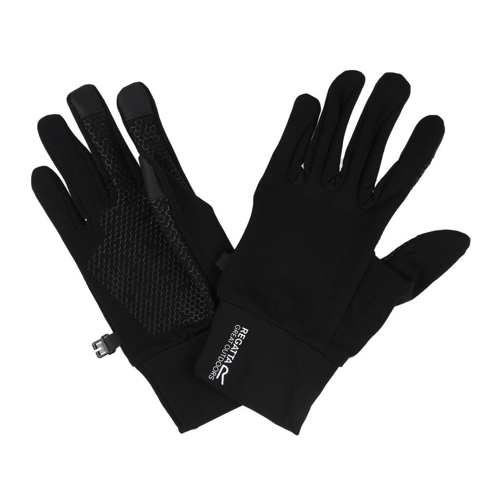 Unisex Adult TouchTip Stretch II Touch Gloves (Black)