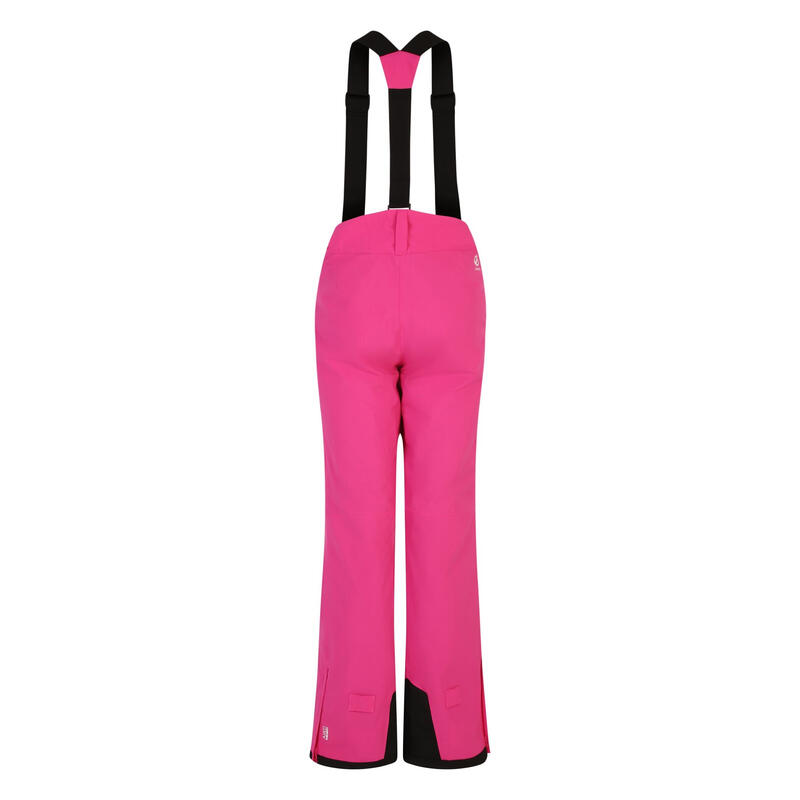 Donna Impermeabile Pantaloni Da Sci Dare 2B Effused II Rosa Puro