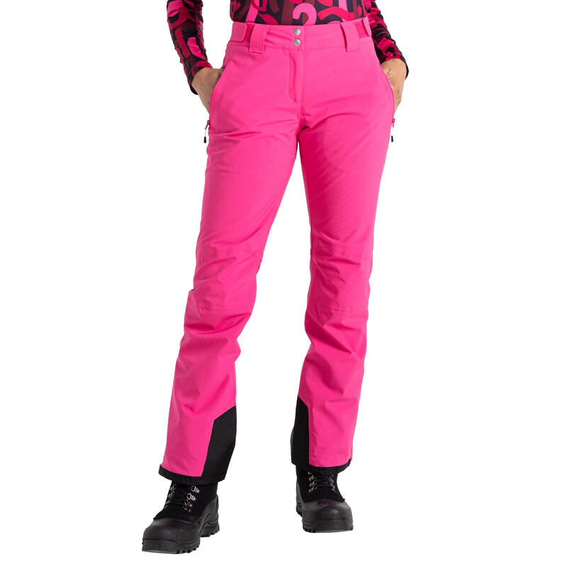 Pantalones de Esquí Effused II Diseño Impermeable para Mujer Rosa Puro