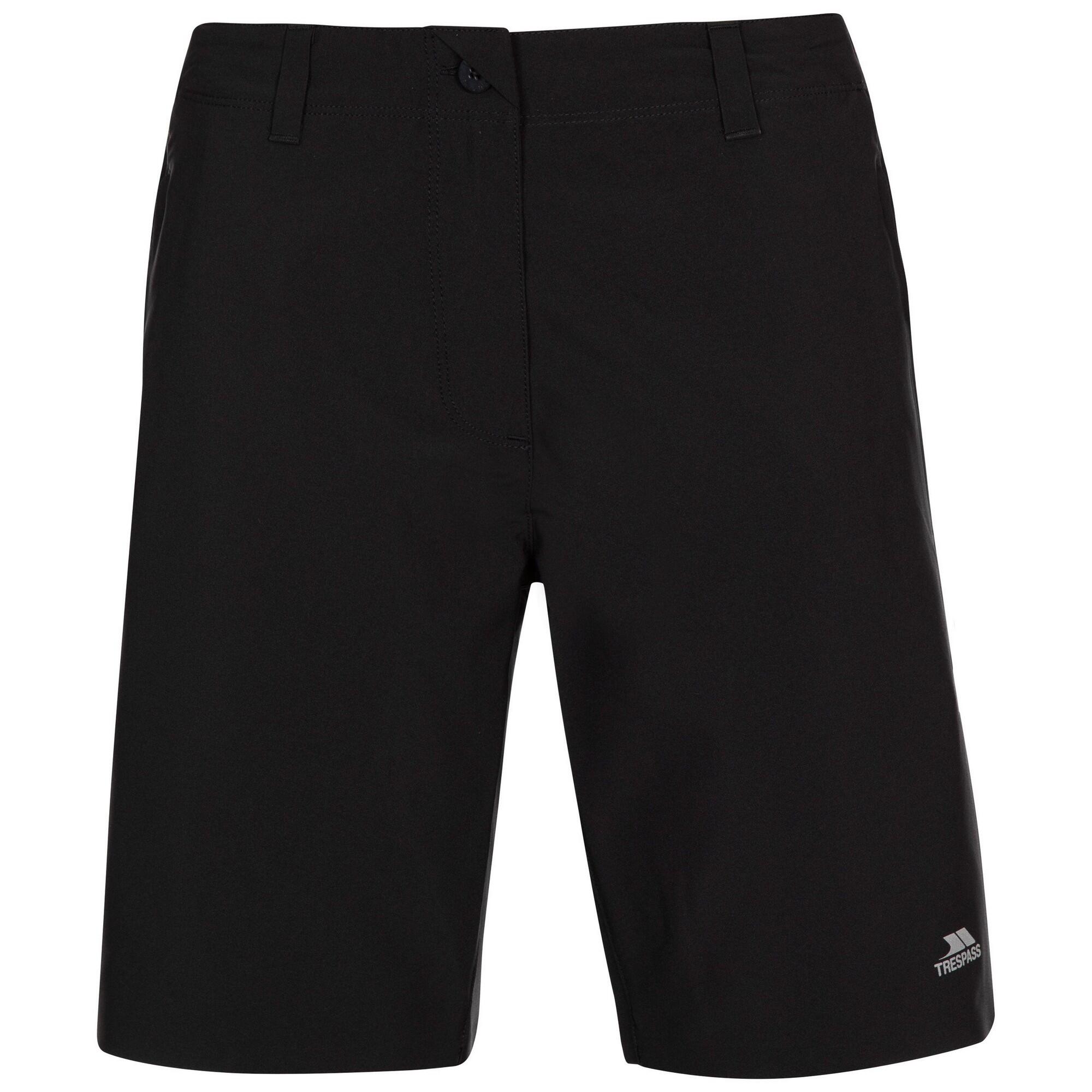 TRESPASS Womens/Ladies Agreeable Shorts (Black)