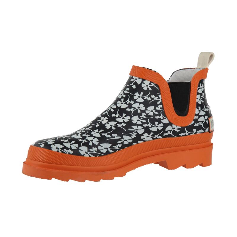 Bottes de pluie Femme (Noir / Orange)