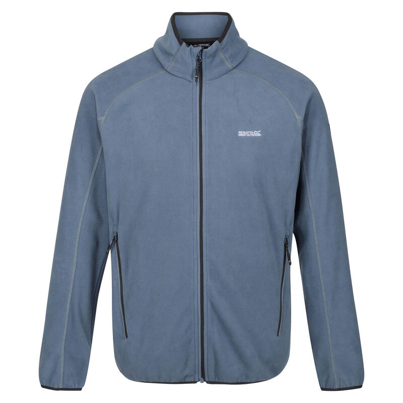 Heren Hadfield Full Zip Fleece Jas (Grijs luchtspiegeling)