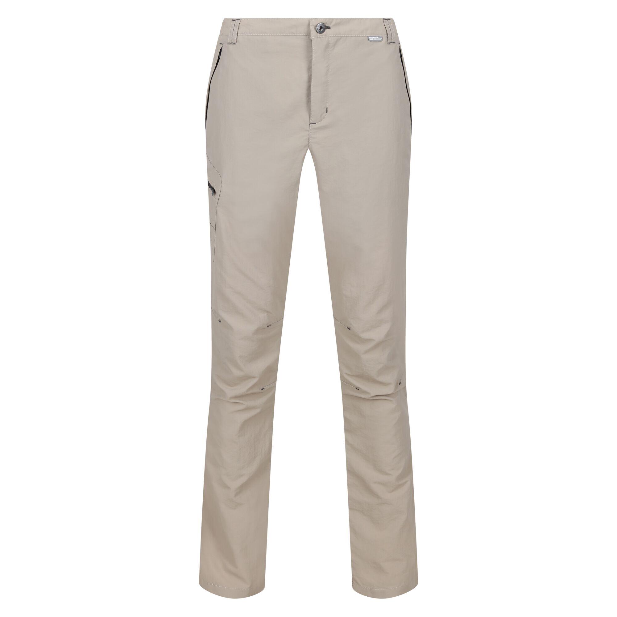 REGATTA Mens Leesville II Walking Trousers (Parchment)