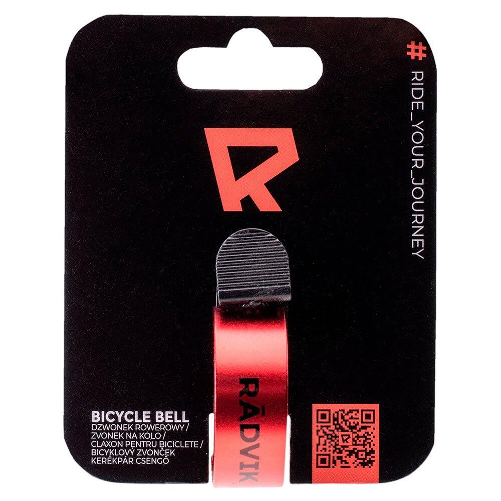 Radvik - Sonnette De Vélo (orange Sanguine / Noir) - Sonnette - Noir|orange - Taille Unique - Decathlon