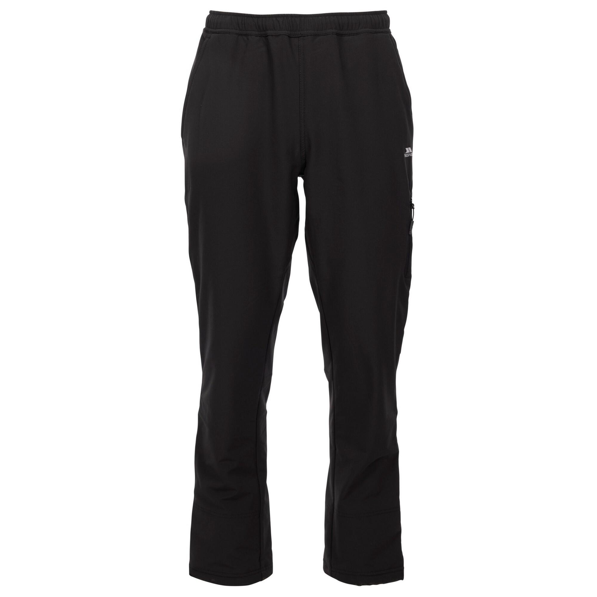 TRESPASS Heren Ryder Broek (Zwart)