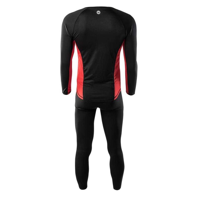 Capas de Base Térmica Kamo para Hombre Negro, Rojo Haute