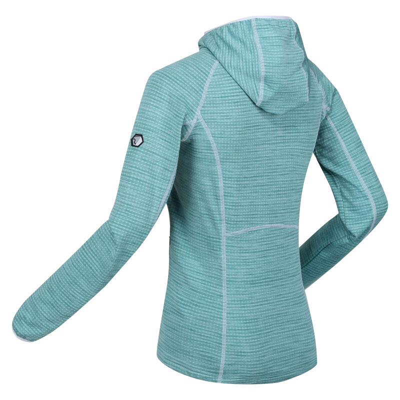 Dames Yonder Full Zip Hoodie (Bristol Blauw)