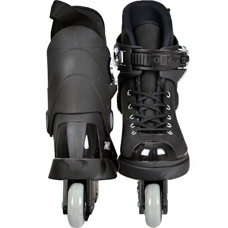 Patins em Linha Preto Adulto Agressivos Roces M12 UFS