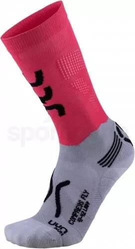 Skarpety UYN COMPRESSION FLY Coral/Black