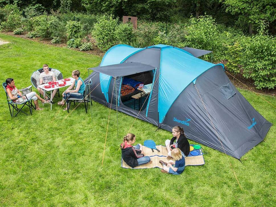 Namiot kempingowy kopułowy Hammerfest 6 Sleeper Protect, 6-osobowy, 2 sypialnie