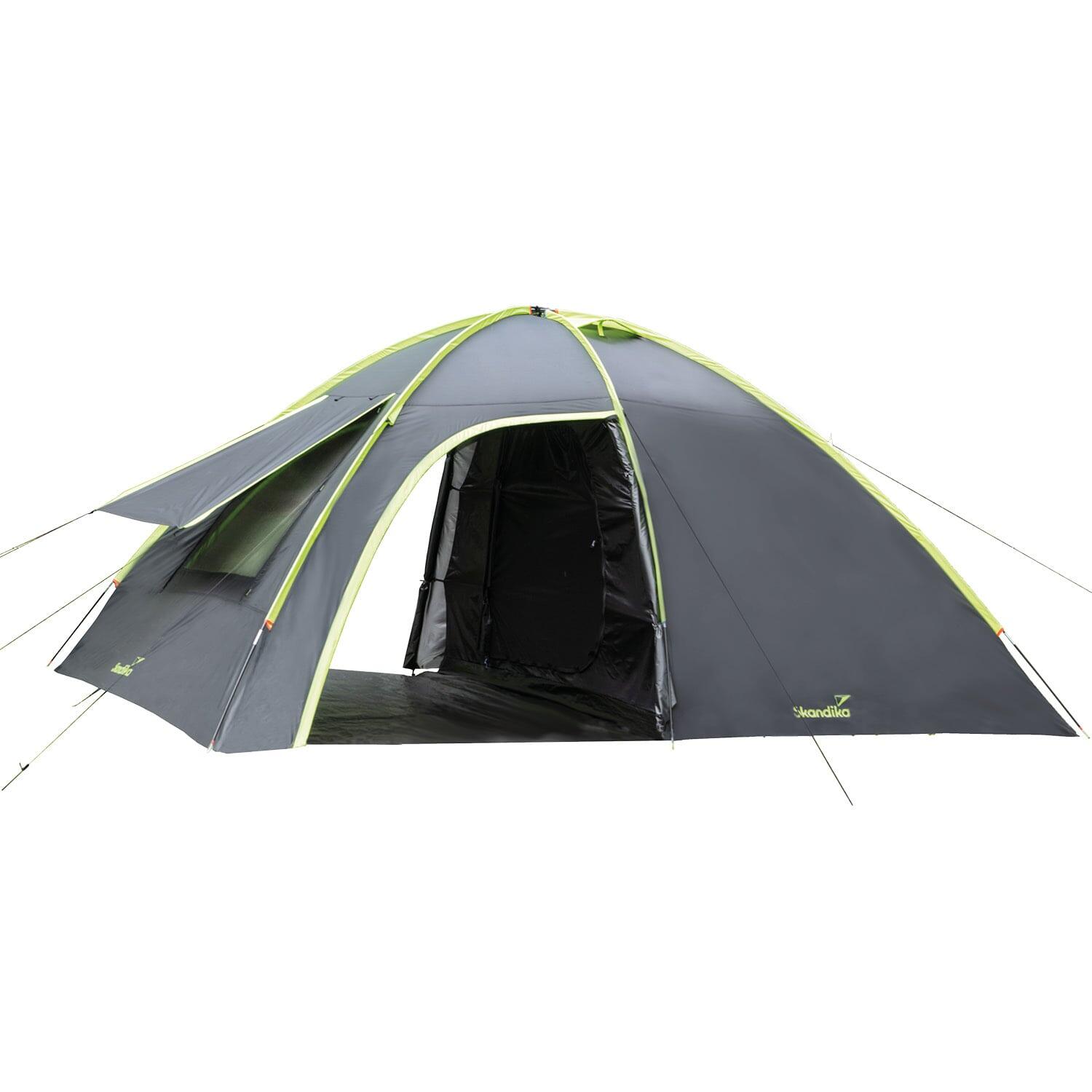 Tenda de campismo familiar cúpula Vaasa para 4 pessoas - 1 x cabina escura