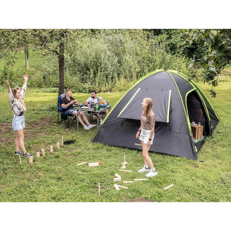 Koepeltent Camping Vaasa 4 -  4 pers. - waterdicht 3000 mm - 425 x 295 cm