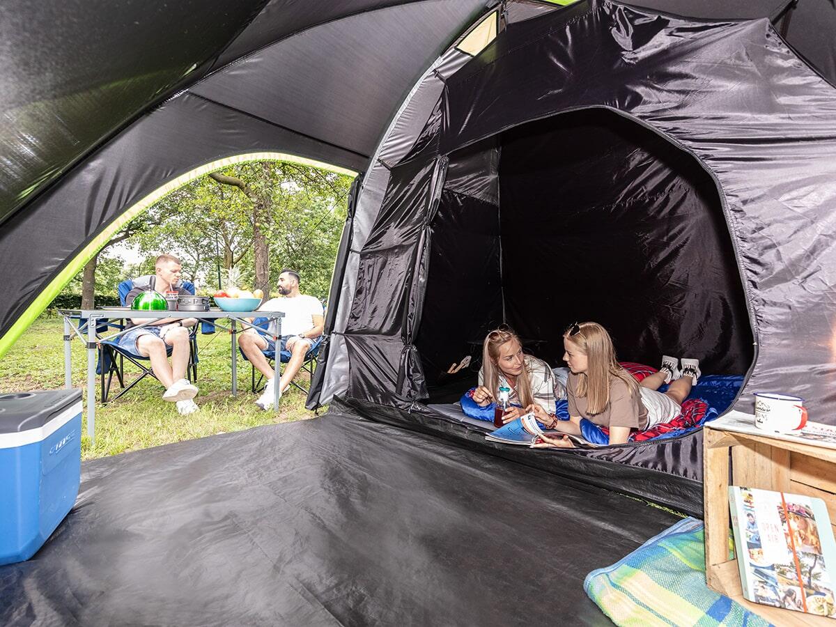 Tenda de campeggio - Vaasa 4 - Outdoor - 4 persone - 1x cabina scuro 3/7