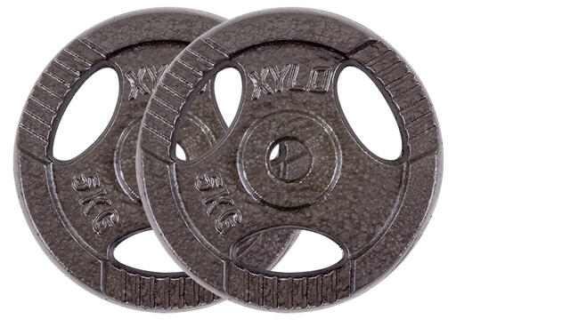 Pakiet obciążeń żeliwnych Sapphire Master 30 kg (2x10kg, 2x5kg) 3/5