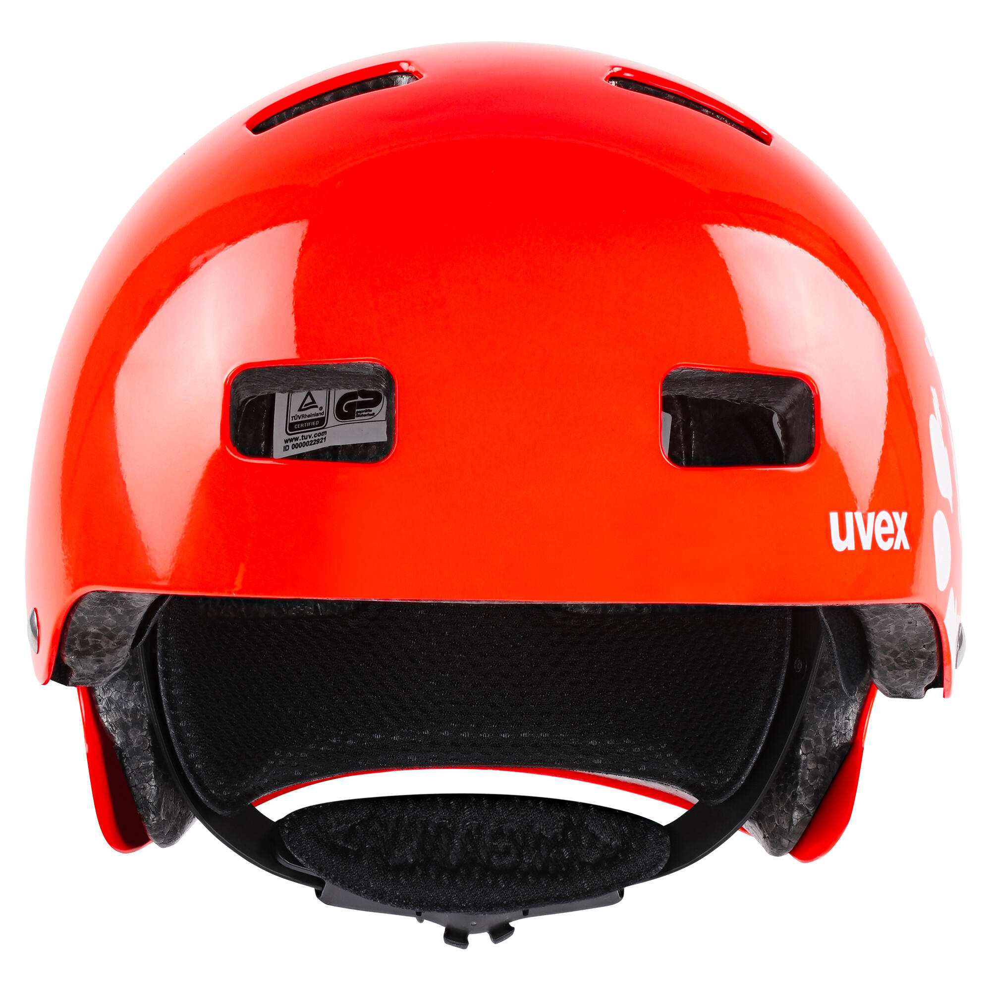 Kid 3 Dirtbike Neon-Red Fahrrad Inline Scooter Skate Kinder Helm Retro-Look 2/7