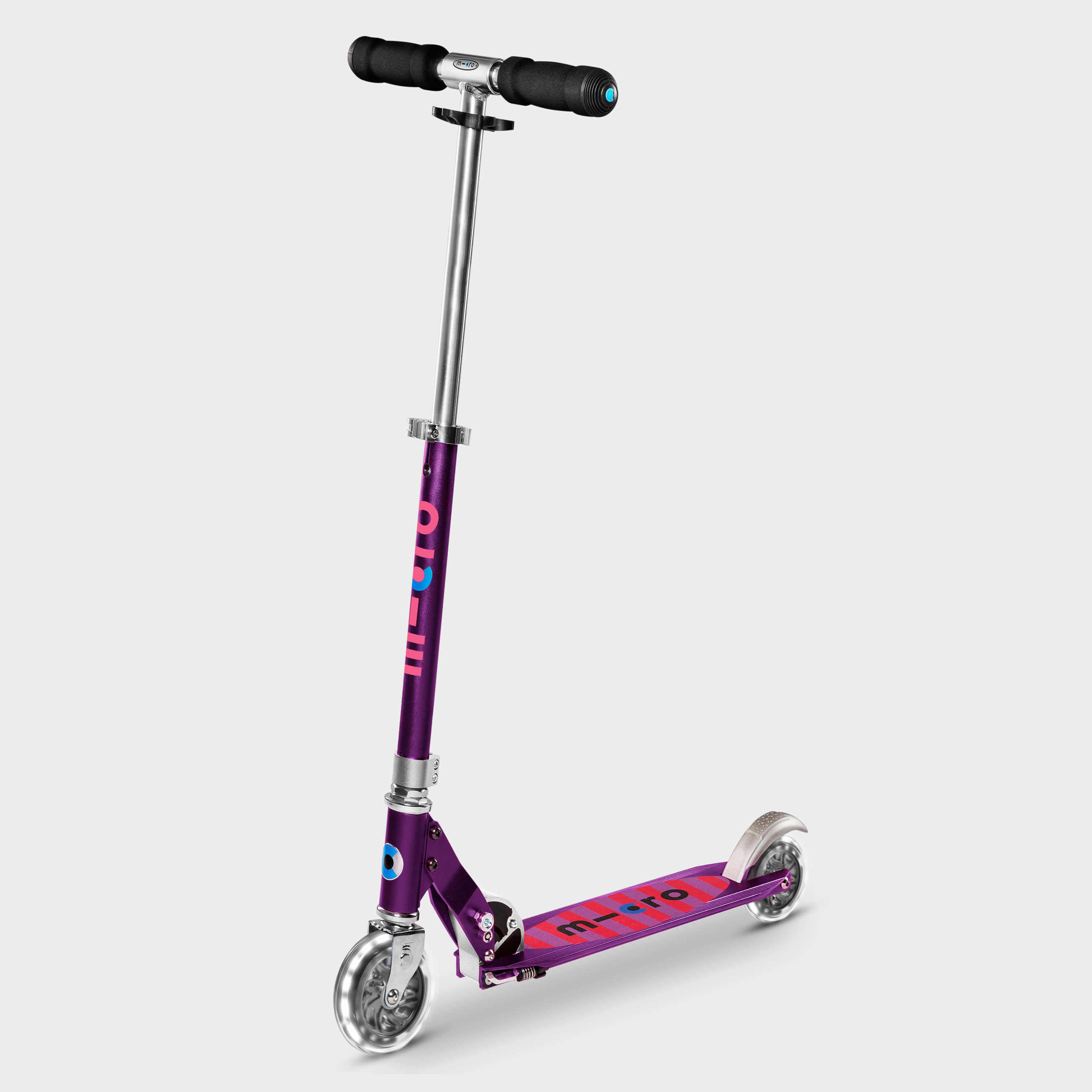 Micro - Trottinette Enfant  Sprite  Led - Trottinette - Violet - Taille Unique - Decathlon