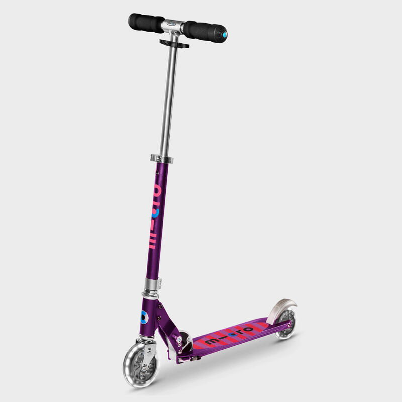 Trottinette enfant Micro Sprite Violet LED