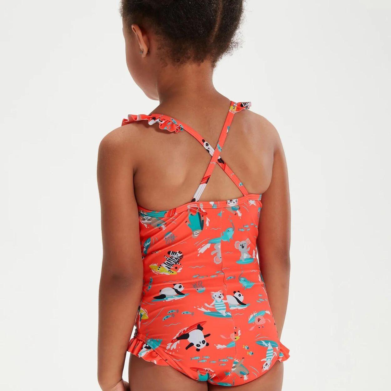 Maillot de bain à volants Speedo pour fillette 5/5