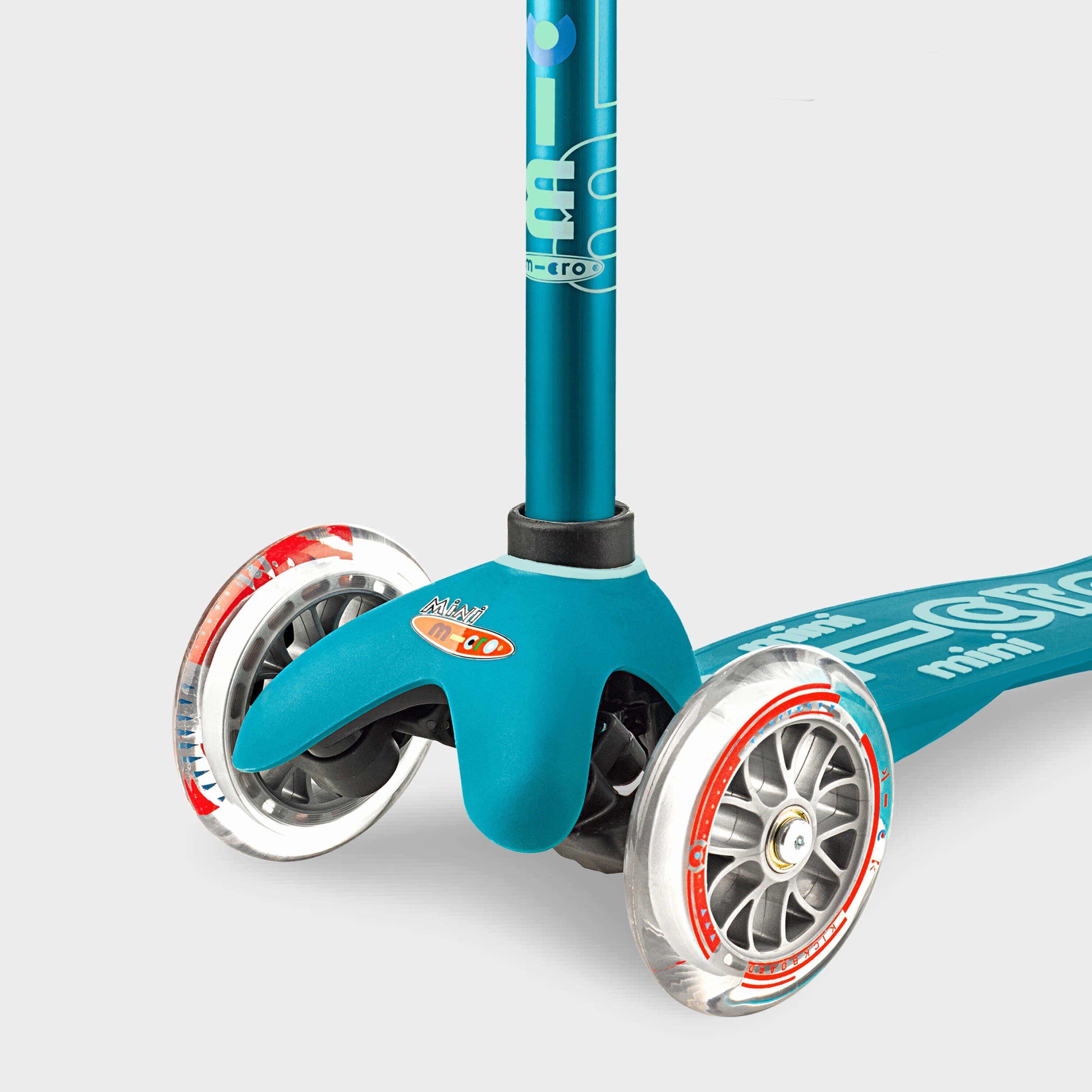 Trottinette Mini Micro Deluxe Aqua Anodisé 4/5