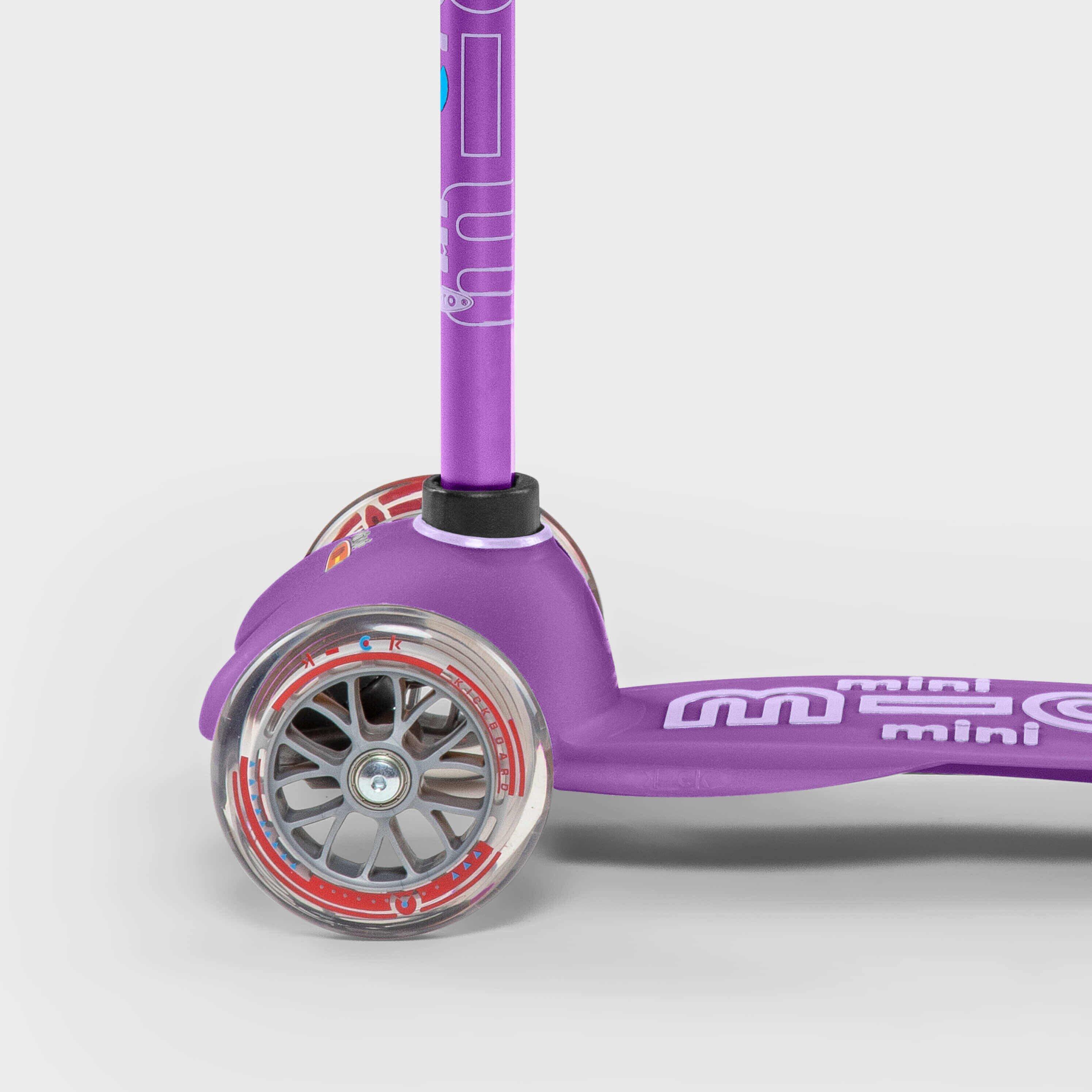 Mini 3in1 - Push Along Scooter: Purple 5/7