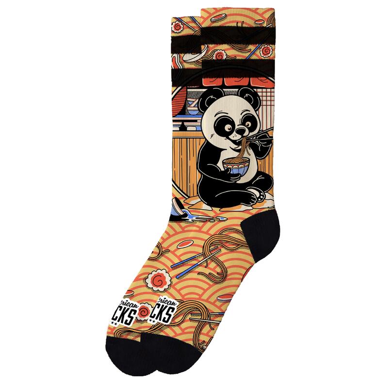 Calcetines divertidos para deporte American Socks Panda - Mid High