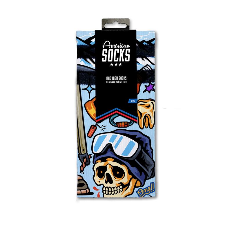 Chaussettes American Socks Snow Ripper - Mid High