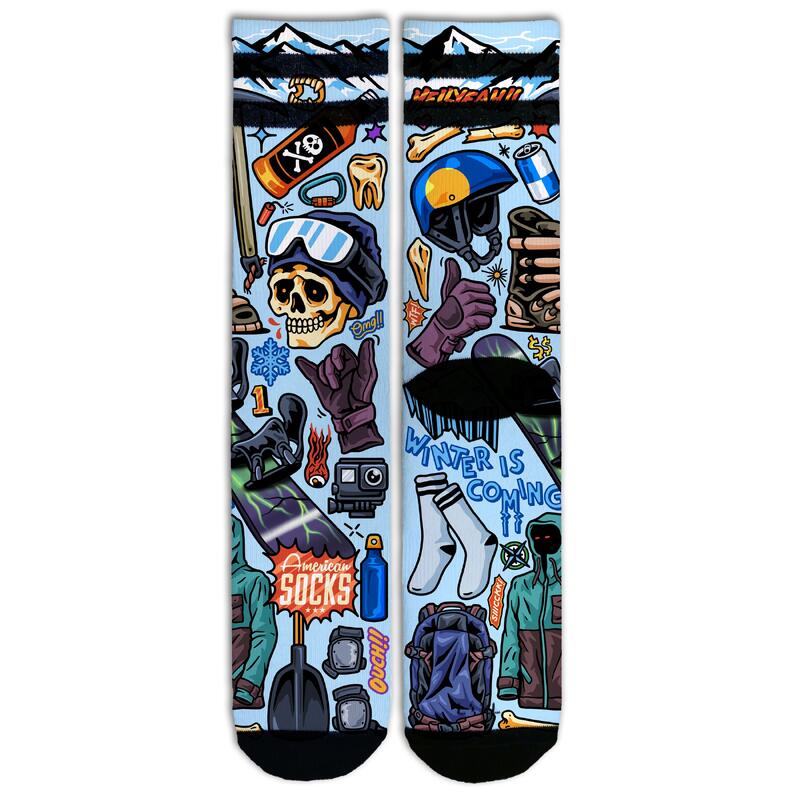 Socken American Socks Snow Ripper - Mid High