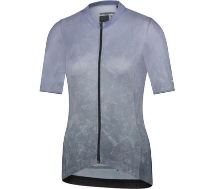 W's YURI Short Sleeve Jersey, Perwinkle