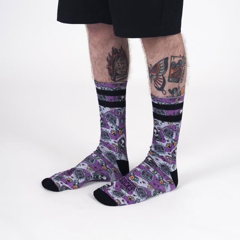 Chaussettes American Socks Horror Time - Mid High