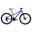 Bikestar Hardtail MTB Alu 26 Inch 21 Speed Blauw/Rood