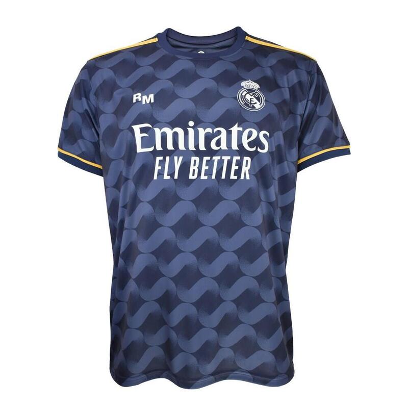 Camiseta Fútbol Real Madrid 2ª Equipación Réplica Oficial Con Vini JR. 23/24.
