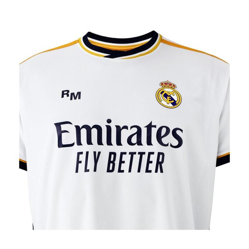 Camiseta Fútbol Real Madrid 1ª Equipación Réplica Oficial Rodrygo.