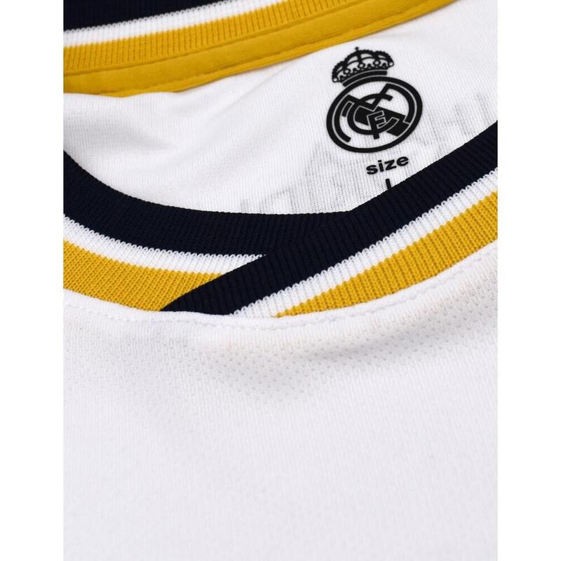 Camiseta Fútbol Real Madrid 1ª Equipación Réplica Oficial Bellingham 23/24.